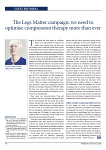 Picture of Article on optimising compression therapy