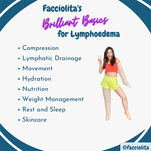 Facciolita’s Brilliant Basics for Lymphoedema management